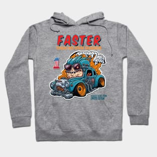 big head hot rod cartoon Hoodie